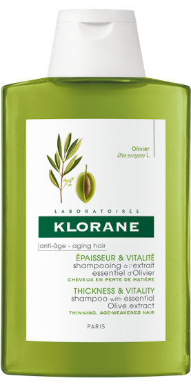 shampooing a l'extrait essentiel d'olivier
